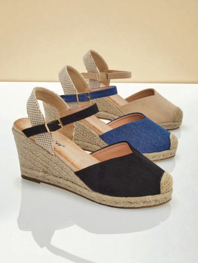 Royalfashion moteriškos pleištinės Solara espadrilės basutės