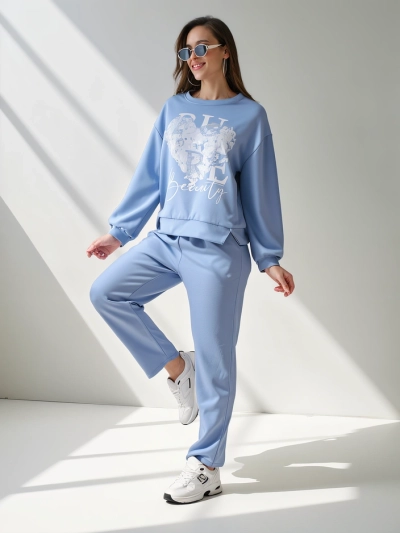 Royalfashion Женский комплект из вискозы с принтом