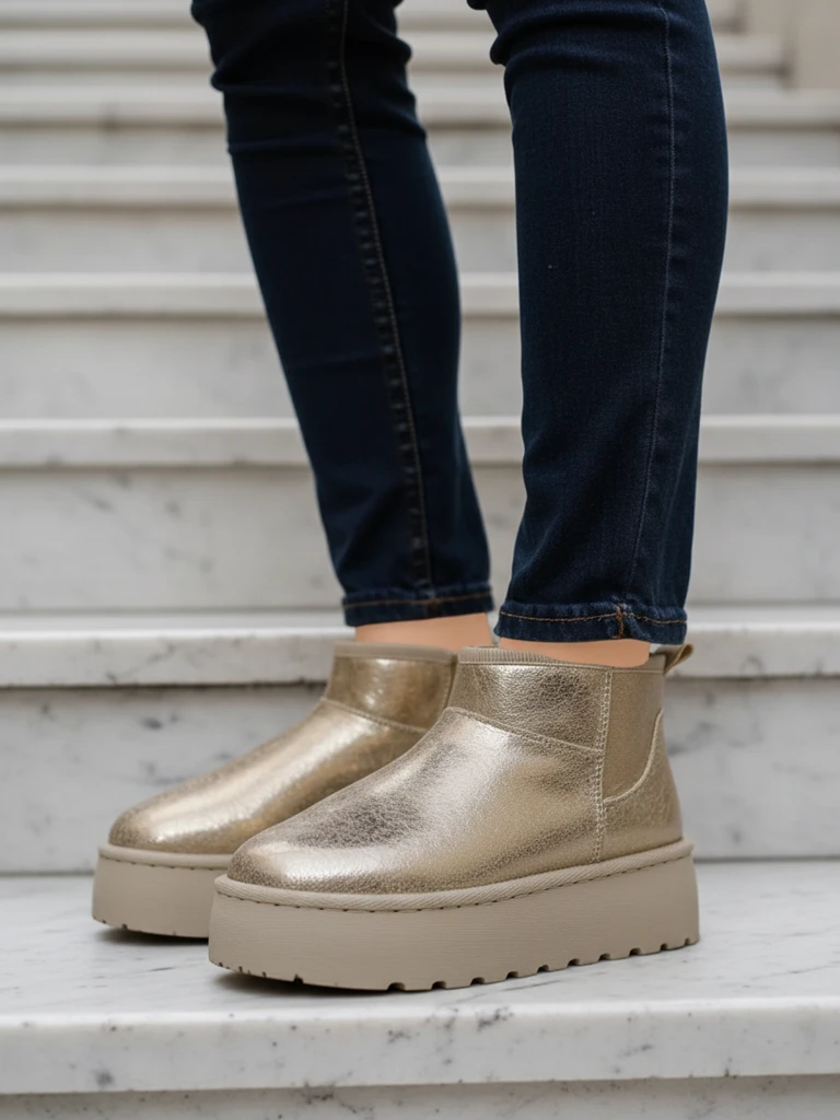 Royalfashion Женские сапоги на платформе a'la Dagodo