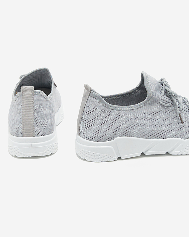 Šviesiai pilki vyriški sportiniai bateliai Apoko- Avalynė