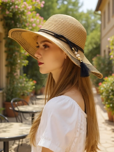 Royalfashion Женская соломенная шляпа Rionnav