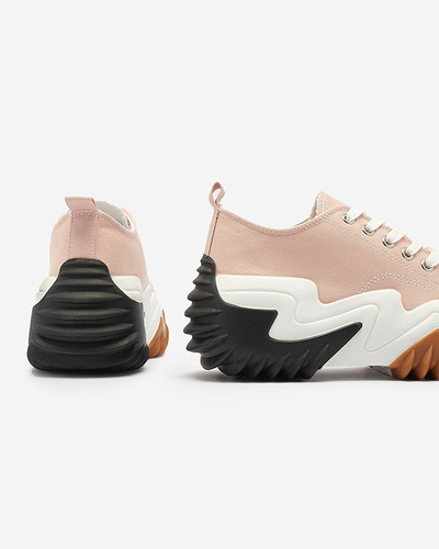 Спортивная обувь a'la кроссовки светло-розового цвета Ascota- Footwear