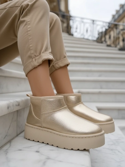 Royalfashion Женские сапоги на платформе a'la Dagodo