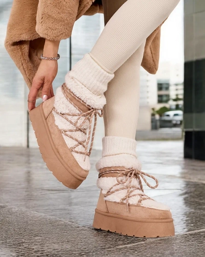 Royalfashion Женские сапоги на шнуровке Evonie