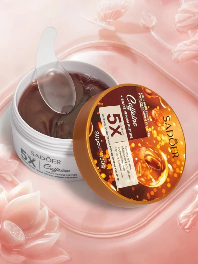 Želiniai paakių pleistrai su kofeinu - mažina nuovargio požymius