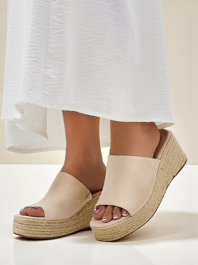 Royalfashion moteriškos basutės su pleištu Erli Erli