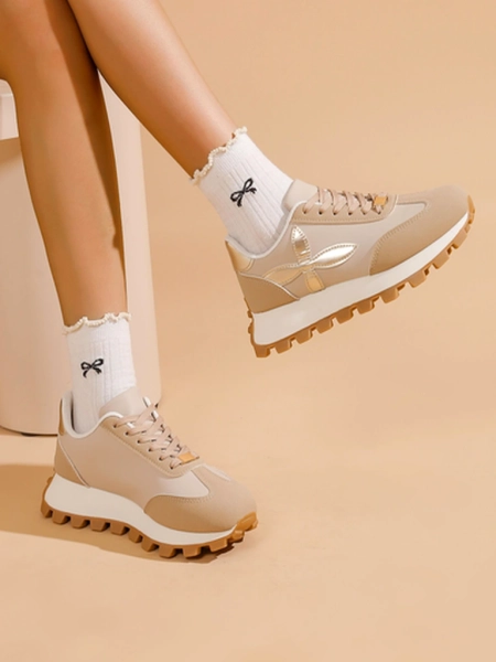 Royalfashion moteriški sportiniai sneakeriai ant storesnio pado Aloqa