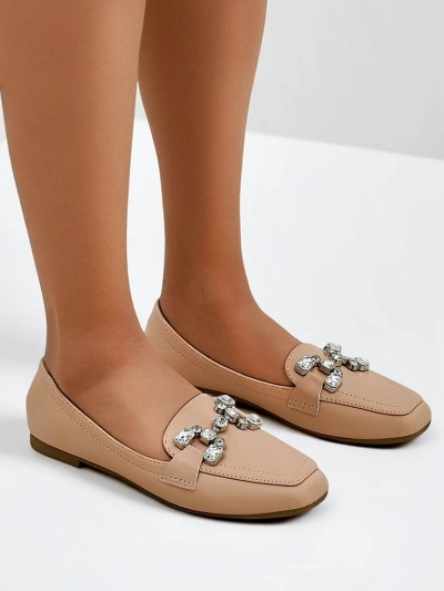 Royalfashion moterims skirta mocasinai su deimantais Lecilla