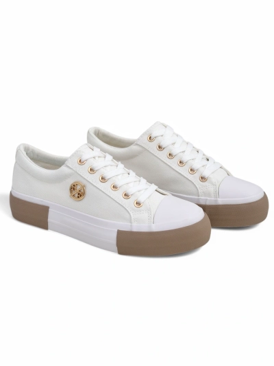 Moteriški balti „Aurelio Canvas“ sportbačiai