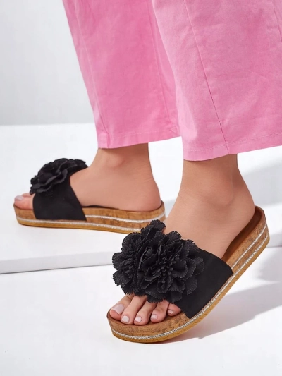 Royalfashion Женские сандалии с цветами Focce