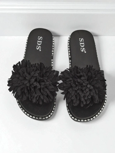 Royalfashion Женские шлепанцы на плоской подошве Flora Blide