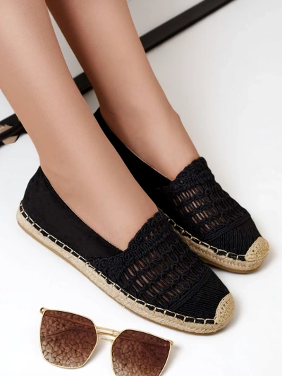 Royalfashion Ажурные женские эспадрильи Cetillad
