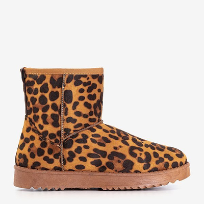 Moteriški platforminiai sniego batai su Nimasa leopardo raštu - Avalynė