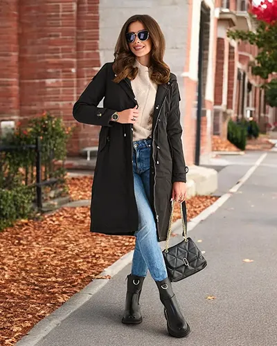 Karališka mada Ilgos moteriškos paltas