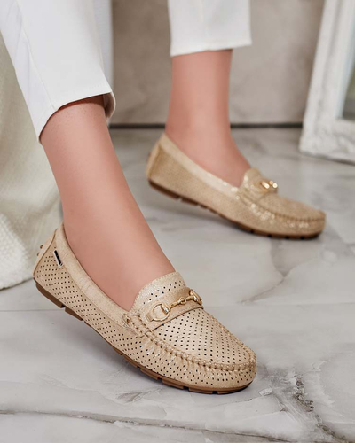 Royalfashion Moteriški ažūriniai mokasinai Mill