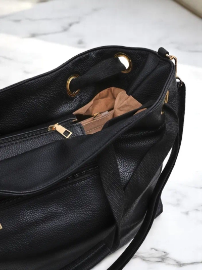 Royalfashion Didelė moteriška rankinė, pagaminta iš ekologiškos odos