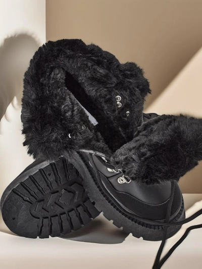 Moterų Royalfashion sibiro batai su gintariniu Qiroz