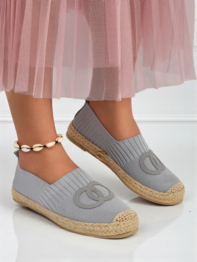 Женские эспадрильи Callista Verde – замшевые, плоский каблук, зеленые