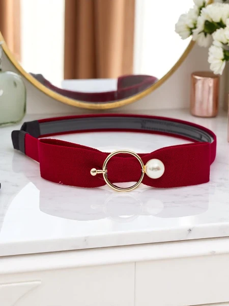 Royalfashion Plaukų lankelis su kaspinu ir segtuko formos žavesiu