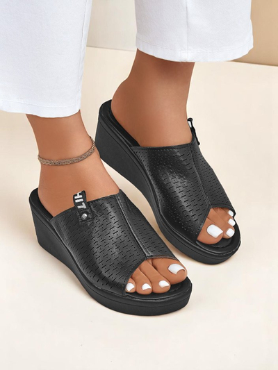 Royalfashion Women's Luna Wedge Wedges - Lit Edition