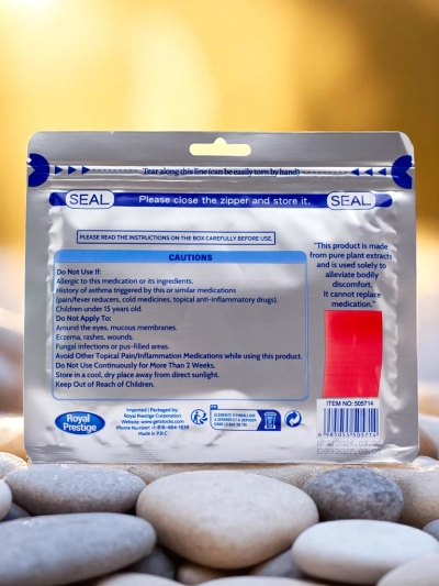 Skausmo malšinimo pleistrai, 7 vienetai