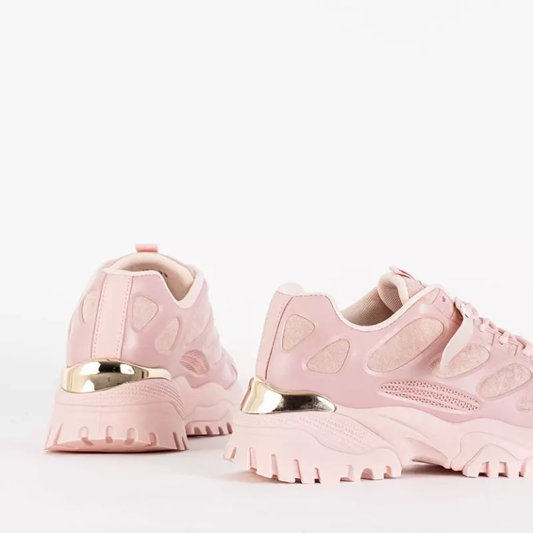 OUTLET Розовые кроссовки