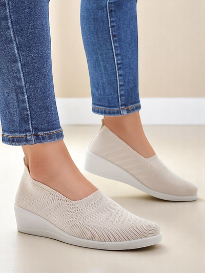 Royalfashion moteriški loaferiai ant žemo platformos Epoles