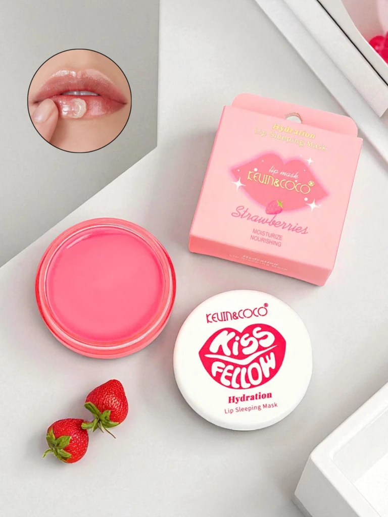 KissFellow Увлажняющая маска для губ Клубника