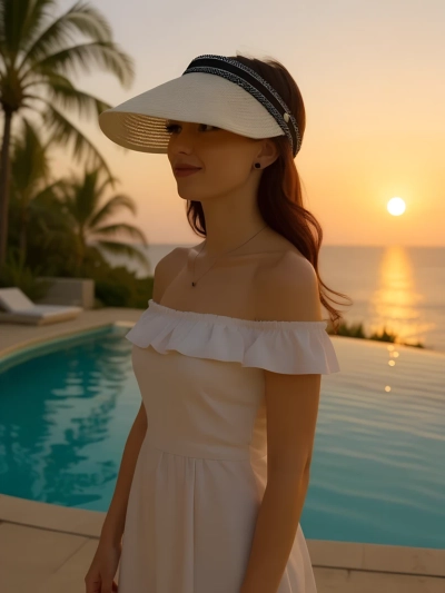 Royalfashion Sunny Weave saulės skydelis