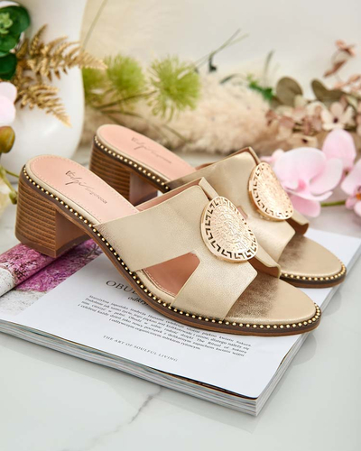 "Royalfashion" Moteriškos žemakulnės basutės "Olorra"