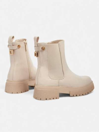 Лакированные женские ботинки из экокожи Calebi