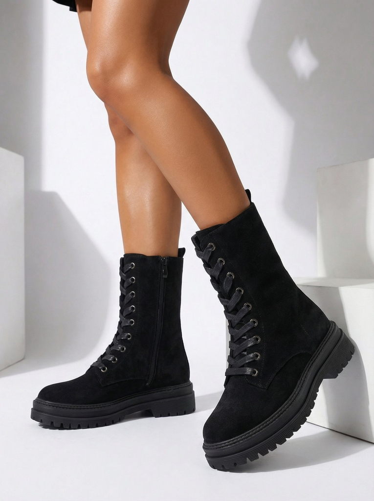 Moteriški eko zomšiniai aulinukai-batai Molistea