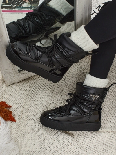 A'la sniego batai moterims su kailiuku Lysmora