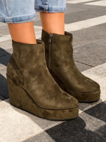 Женские ботильоны на каблуке от Royalfashion Sieffa