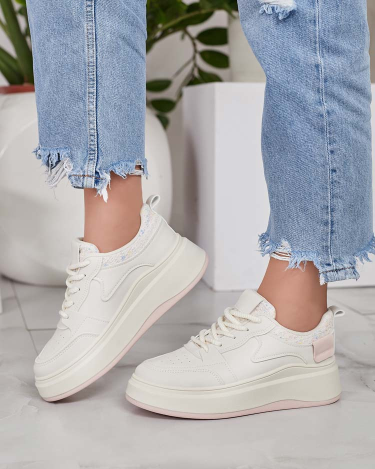 Royalfashion Спортивные женские кроссовки на платформе Lincidi