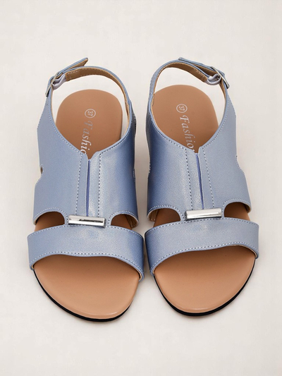 Royalfashion Damskie sandały na płaskiej podeszwie Solea Comfort