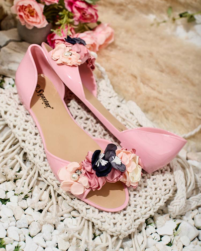 Royalfashion Резиновые балерины с цветком Koddies
