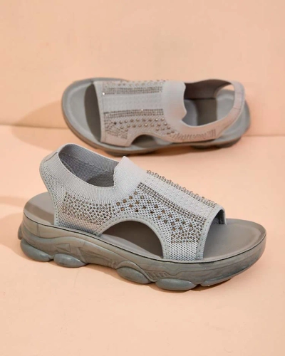 Royalfashion Женские сандалии с волиновым верхом