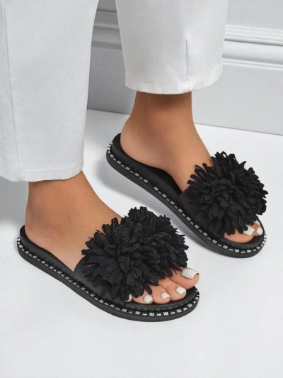 Royalfashion Женские шлепанцы на плоской подошве Flora Blide