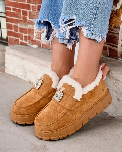 Royalfashion Женские утепленные мокасины Viserr