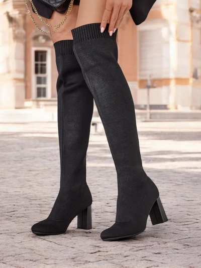 Royalfashion moteriški ilgaauliai batai Bessoi