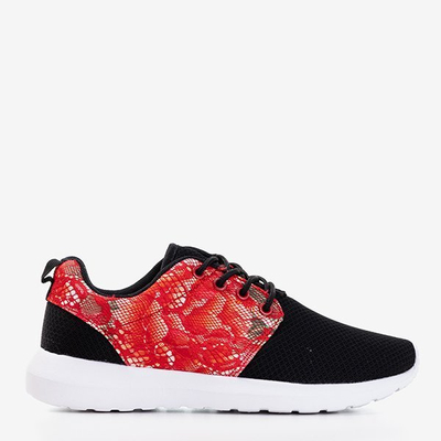 Denika Black Lace Women's Sports Shoes - Обувь