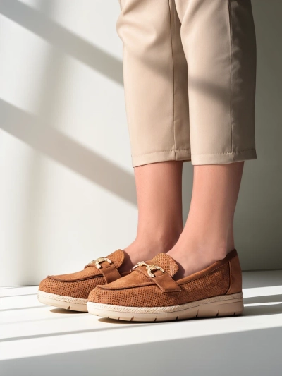 Royalfashion moteriški žemakulniai batai su dekoracija ant piršto