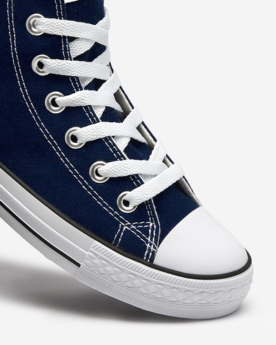 Moteriški tamsiai mėlyni Garet sportbačiai - Avalynė