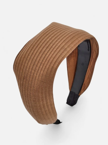 Royalfashion Gumka do włosów – szeroka, prążkowana: totalny lans!