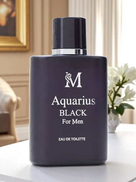 Вдохновленный мужской парфюм AQUARIUS BLACK