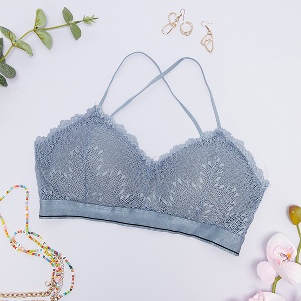 Moteriška nėriniuota bralette liemenėlė – apatinis trikotažas