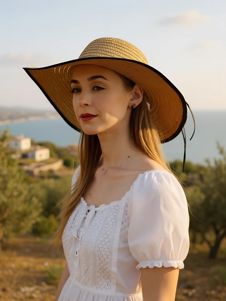 Royalfashion Женская соломенная шляпа Fiora