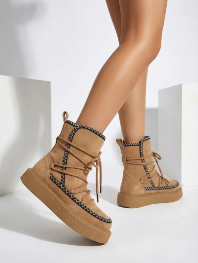 Royalfashion Moteriški auliniai sniego batai Siozi