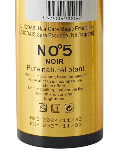 LUODAIS Kvepiantis plaukų kondicionierius purškiamoje formoje, skirtas plaukų lyginimui 200 ml